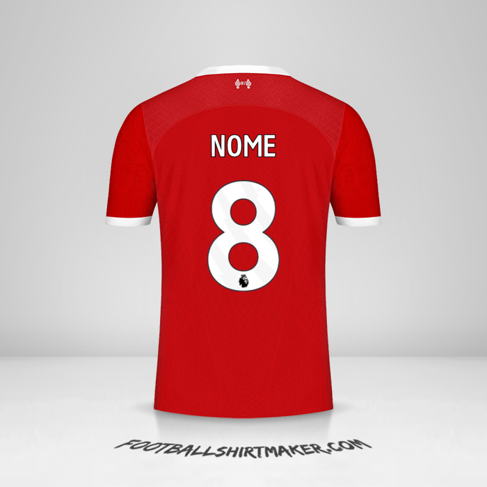 Maglia Liverpool FC 2023/2024 -  nome - 8