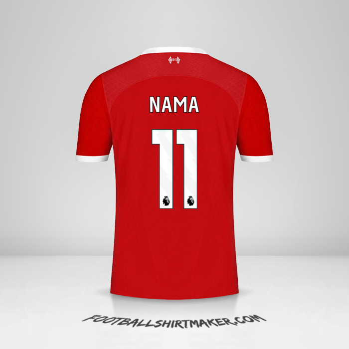 Jersey Liverpool FC 2023/2024 -  nama - 11