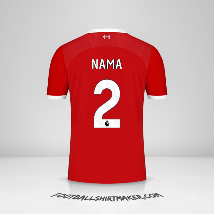Jersey Liverpool FC 2023/2024 -  nama - 2