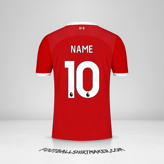 Trikot Liverpool FC 2023/2024 -  name - 10