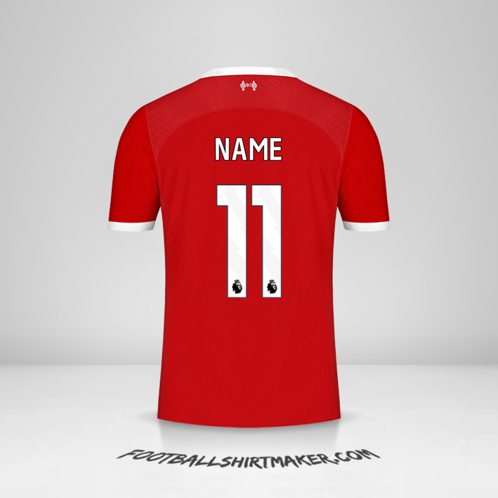 Shirt Liverpool FC 2023/2024 -  name - 11