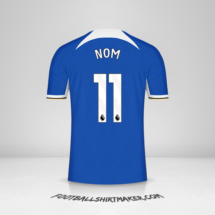 Maillot Chelsea 2023/2024 -  nom - 11