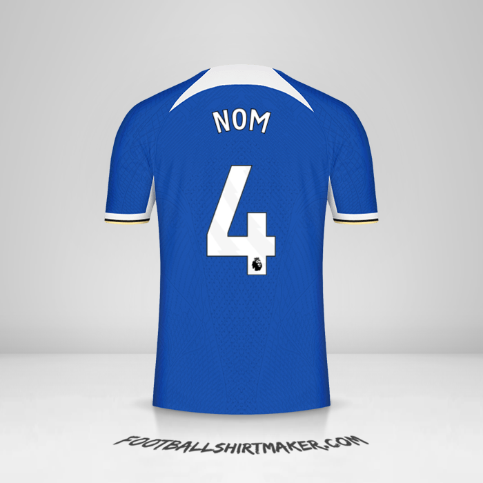 Maillot Chelsea 2023/2024 -  nom - 4