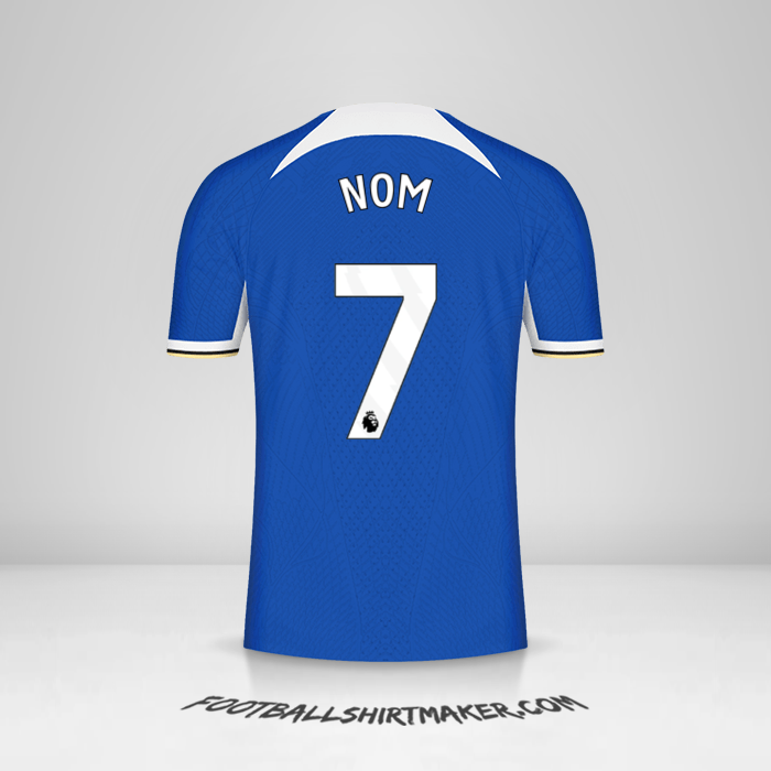 Maillot Chelsea 2023/2024 -  nom - 7