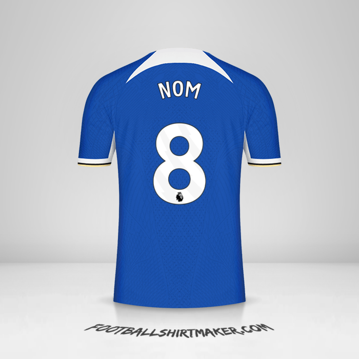 Maillot Chelsea 2023/2024 -  nom - 8