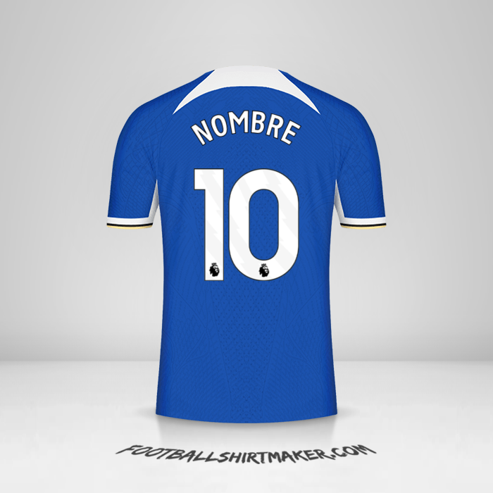 Jersey Chelsea 2023/2024 -  nombre - 10