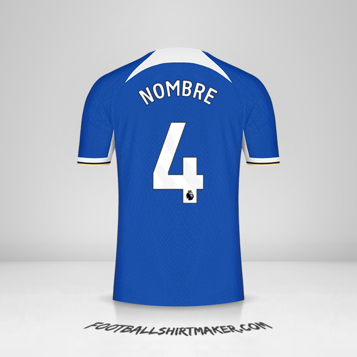 Jersey Chelsea 2023/2024 -  nombre - 4