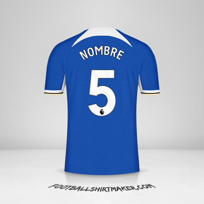 Camiseta Chelsea 2023/2024 -  nombre - 5