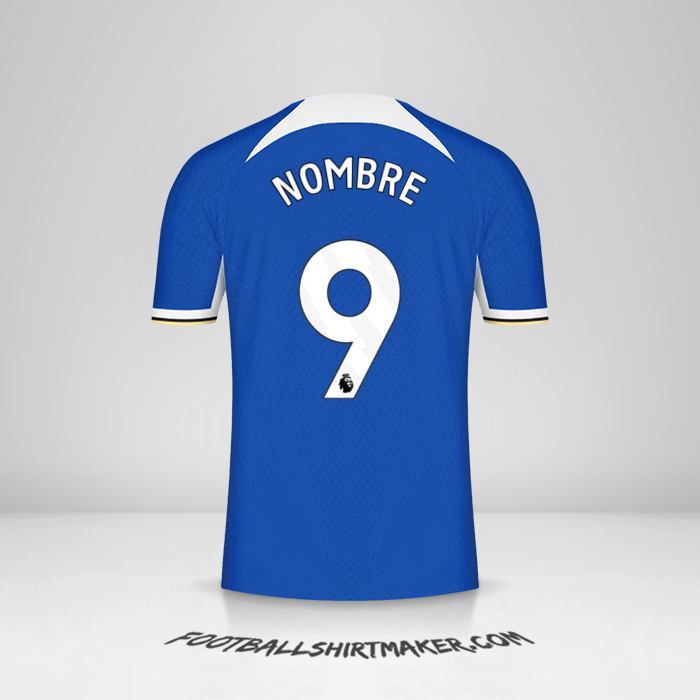 Jersey Chelsea 2023/2024 -  nombre - 9