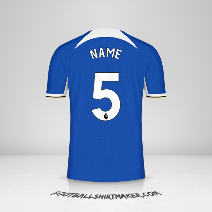 Trikot Chelsea 2023/2024 -  name - 5