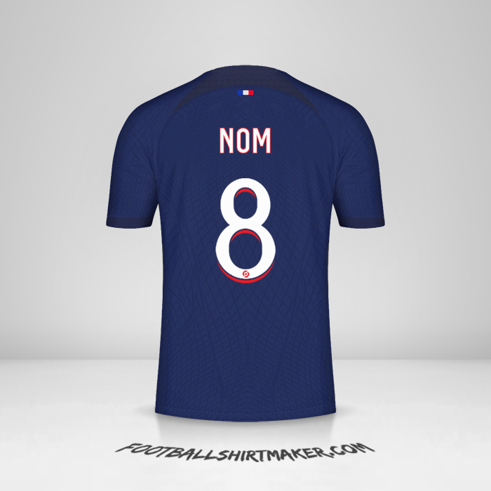 Maillot Paris Saint Germain 2023/2024 -  nom - 8