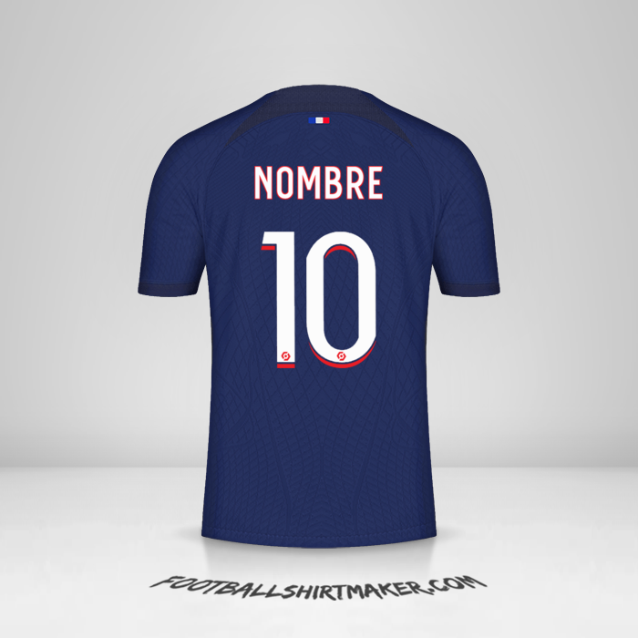 Camiseta Paris Saint Germain 2023/2024 -  nombre - 10