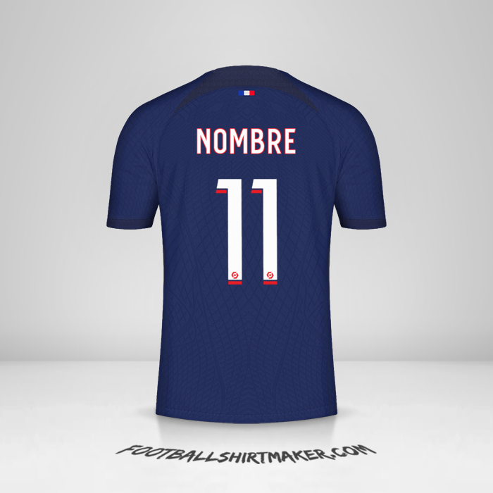 Jersey Paris Saint Germain 2023/2024 -  nombre - 11