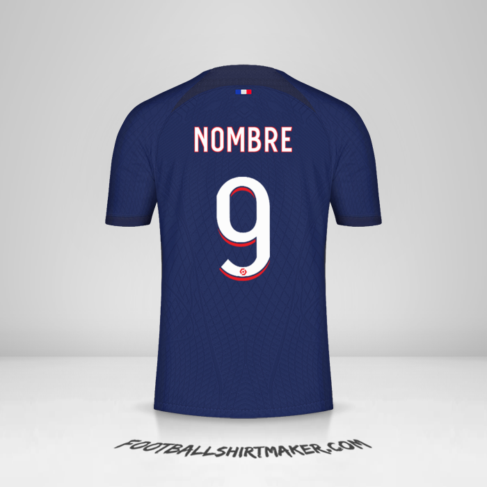 Camiseta Paris Saint Germain 2023/2024 -  nombre - 9