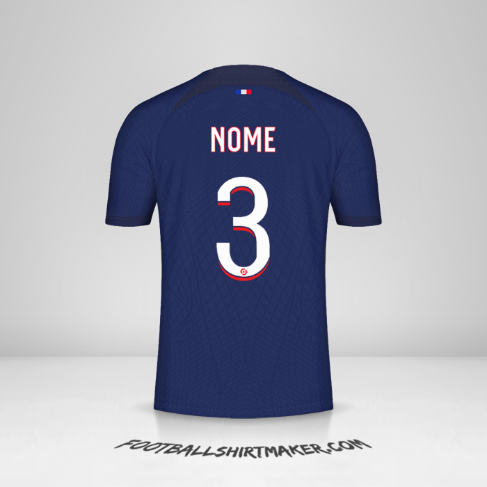 Maglia Paris Saint Germain 2023/2024 -  nome - 3