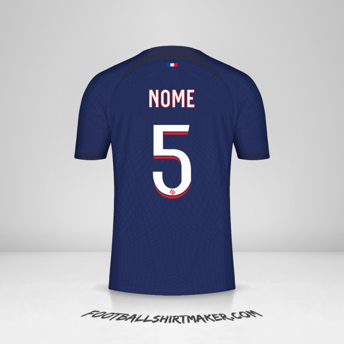 Maglia Paris Saint Germain 2023/2024 -  nome - 5