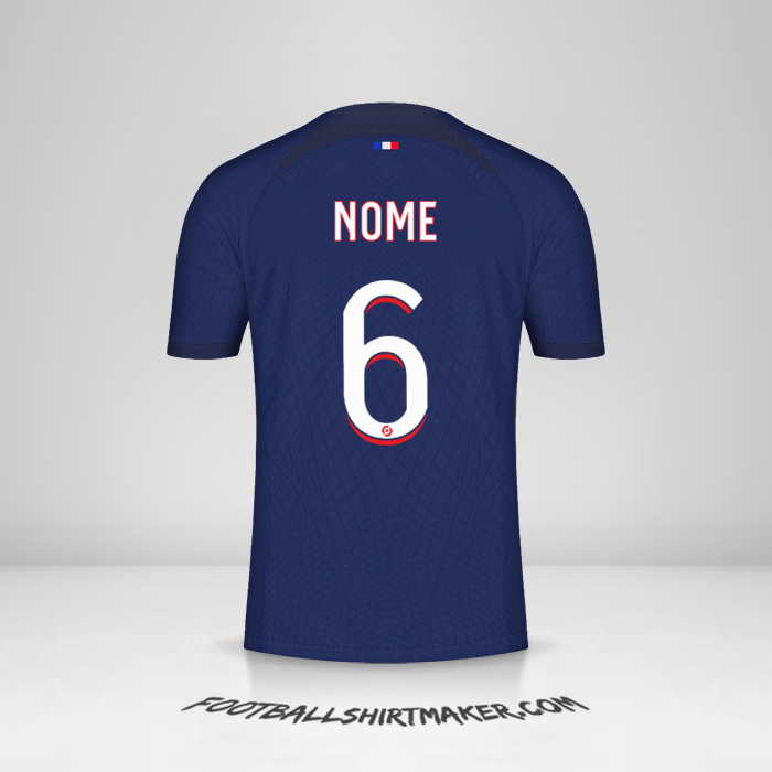 Camisola Paris Saint Germain 2023/2024 -  nome - 6
