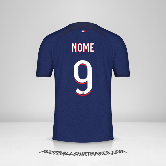 Maglia Paris Saint Germain 2023/2024 -  nome - 9