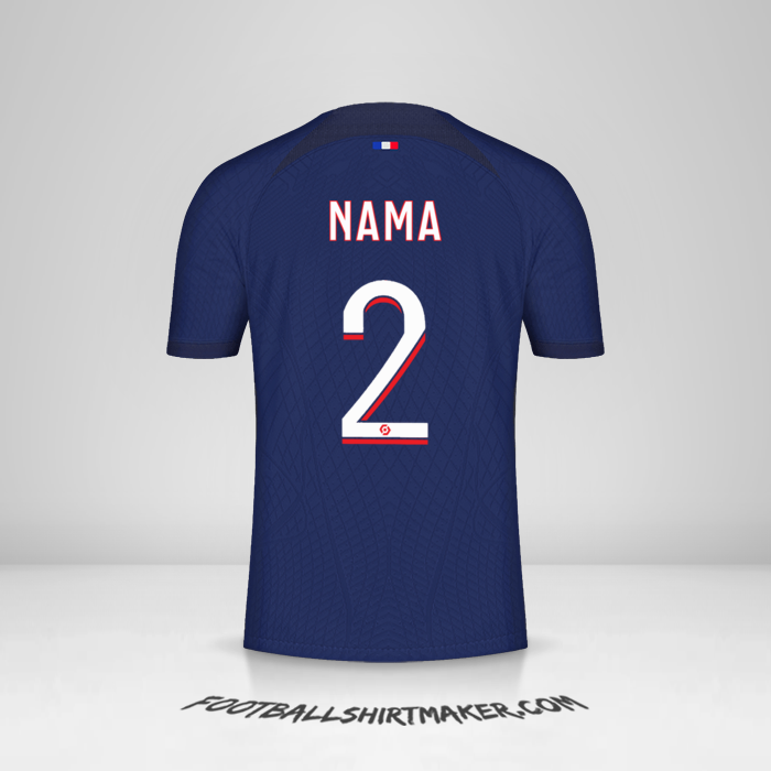 Jersey Paris Saint Germain 2023/2024 -  nama - 2