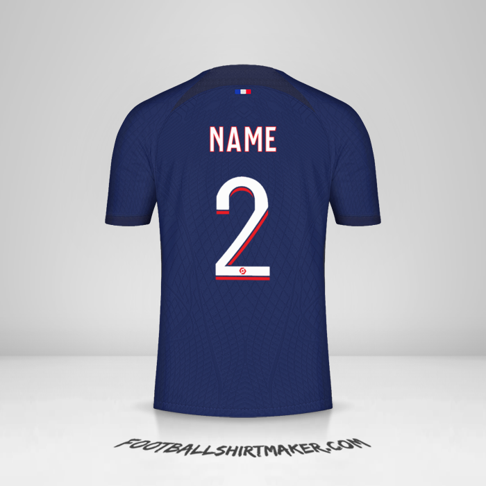 Trikot Paris Saint Germain 2023/2024 -  name - 2
