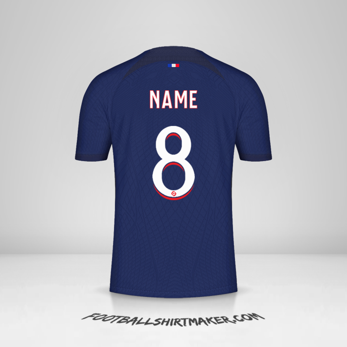 Jersey Paris Saint Germain 2023/2024 -  name - 8