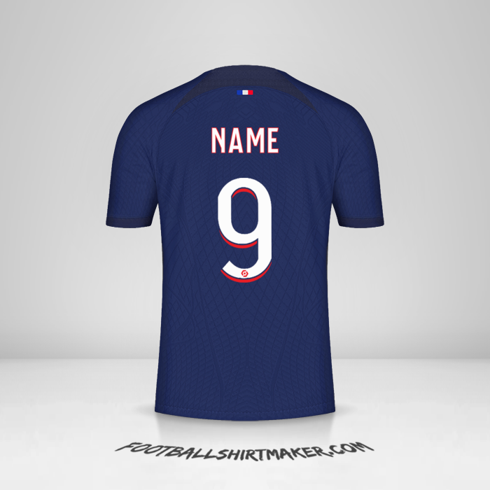 Shirt Paris Saint Germain 2023/2024 -  name - 9
