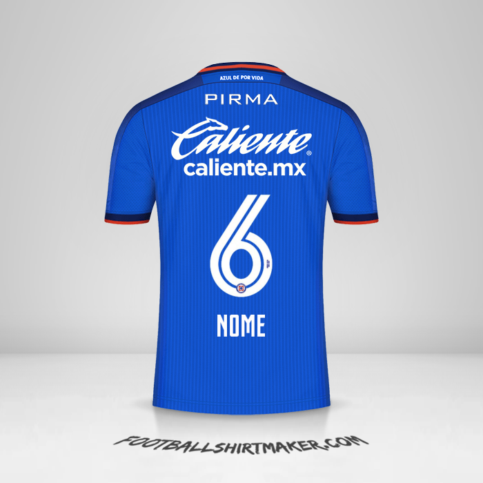 Camisola Cruz Azul 2023/2024 -  nome - 6