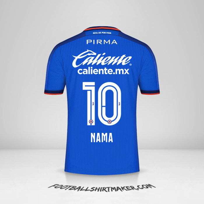 Jersey Cruz Azul 2023/2024 -  nama - 10