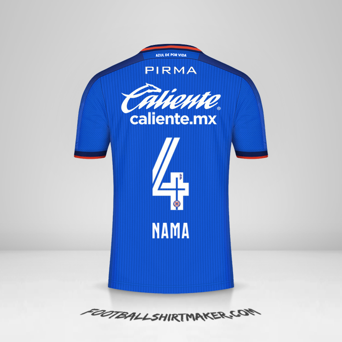 Jersey Cruz Azul 2023/2024 -  nama - 4