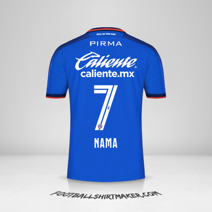 Jersey Cruz Azul 2023/2024 -  nama - 7
