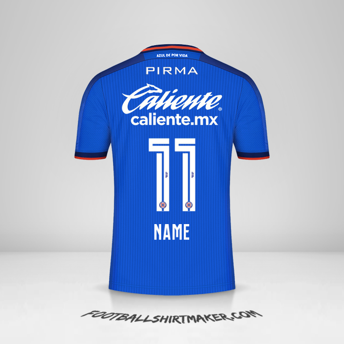 Trikot Cruz Azul 2023/2024 -  name - 11