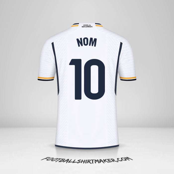 Maillot Real Madrid CF 2023/2024 -  nom - 10