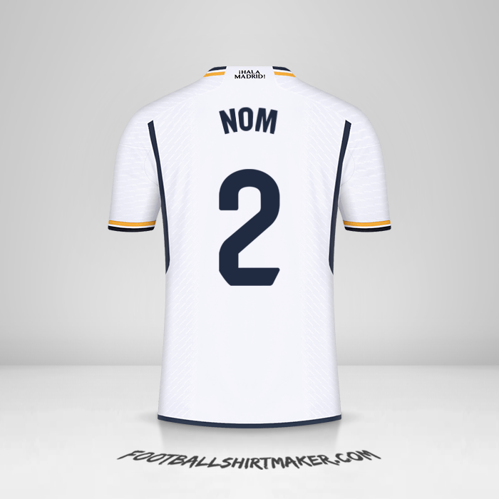 Maillot Real Madrid CF 2023/2024 -  nom - 2