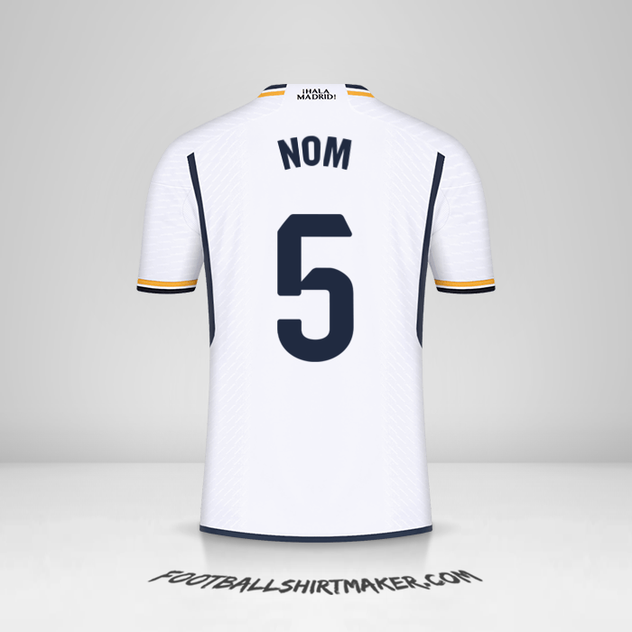 Maillot Real Madrid CF 2023/2024 -  nom - 5