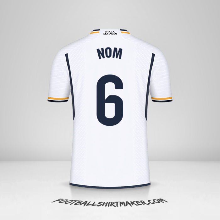 Maillot Real Madrid CF 2023/2024 -  nom - 6