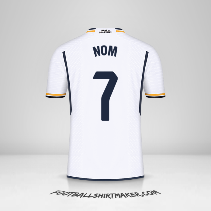 Maillot Real Madrid CF 2023/2024 -  nom - 7