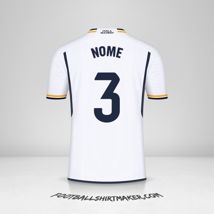 Maglia Real Madrid CF 2023/2024 -  nome - 3