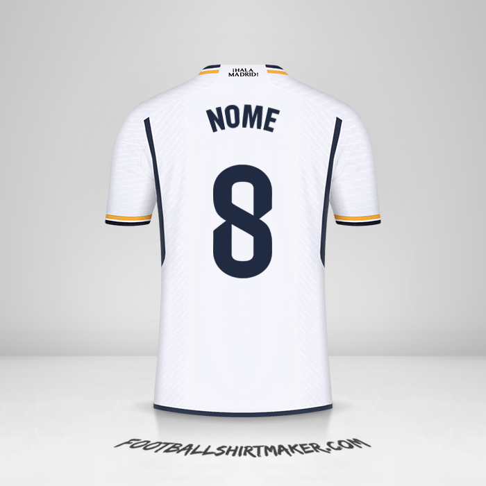 Camisa Real Madrid CF 2023/2024 -  nome - 8