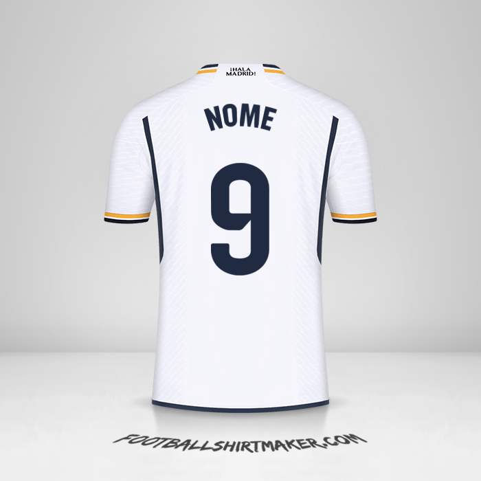 Maglia Real Madrid CF 2023/2024 -  nome - 9