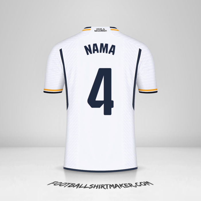Jersey Real Madrid CF 2023/2024 -  nama - 4