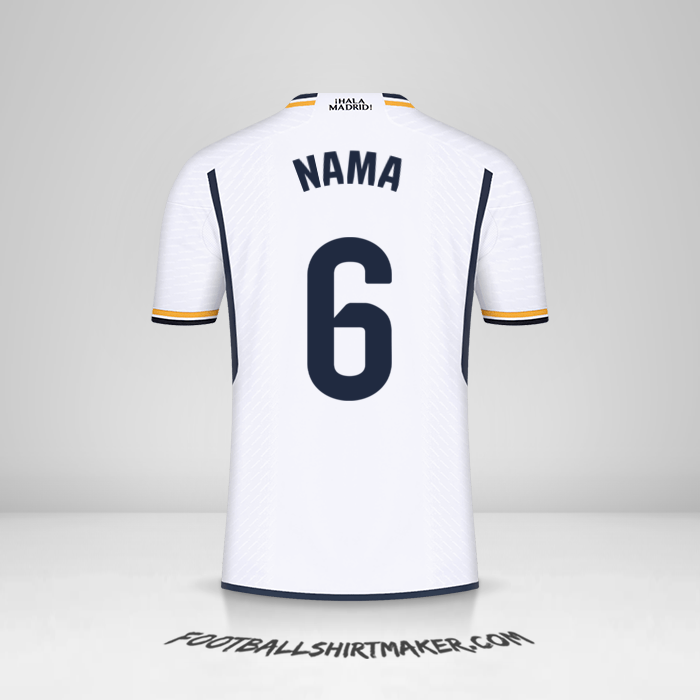 Jersey Real Madrid CF 2023/2024 -  nama - 6