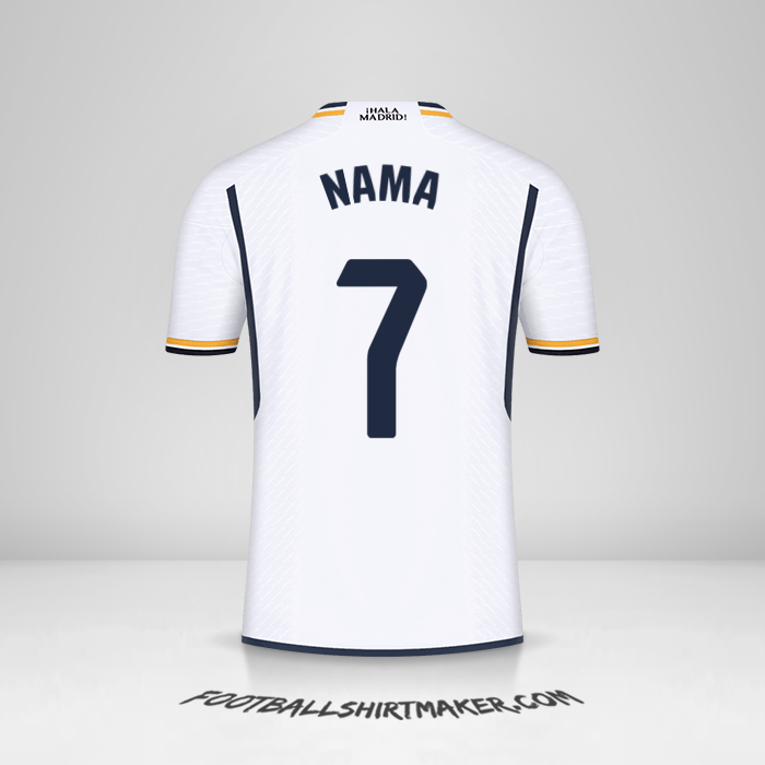 Jersey Real Madrid CF 2023/2024 -  nama - 7