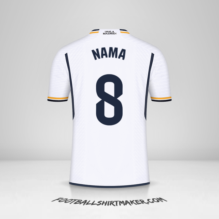Jersey Real Madrid CF 2023/2024 -  nama - 8