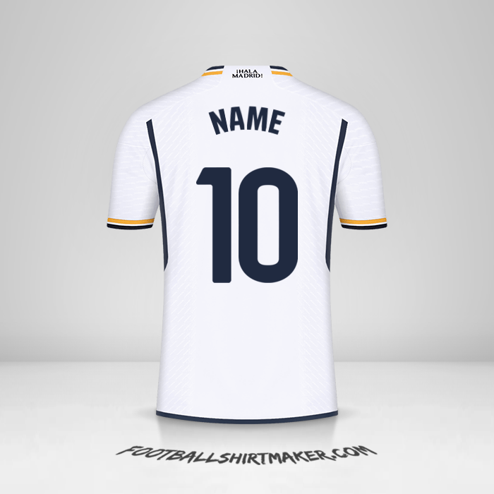 Shirt Real Madrid CF 2023/2024 -  name - 10