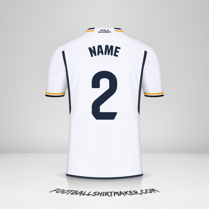 Trikot Real Madrid CF 2023/2024 -  name - 2