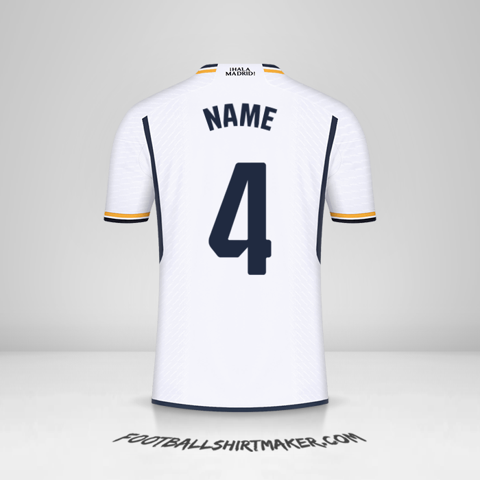 Shirt Real Madrid CF 2023/2024 -  name - 4