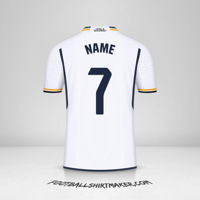 Trikot Real Madrid CF 2023/2024 -  name - 7