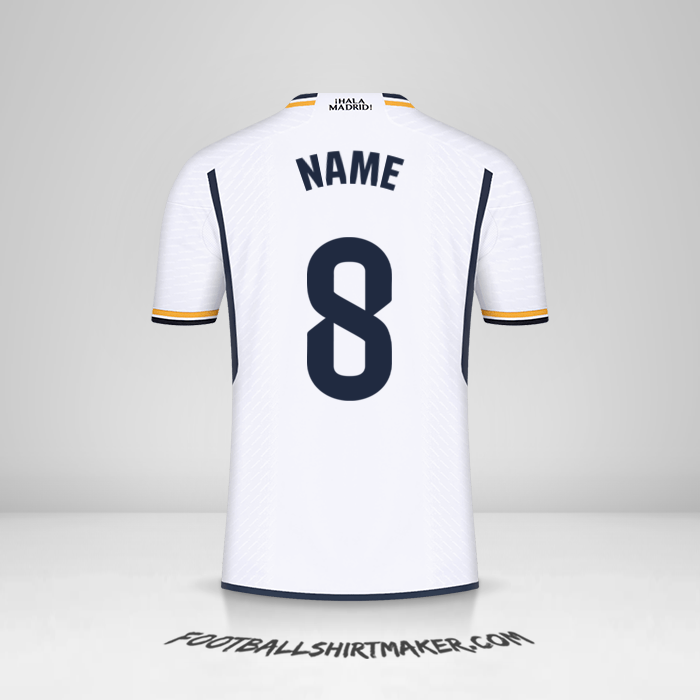 Jersey Real Madrid CF 2023/2024 -  name - 8