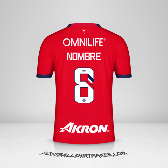 Camiseta Guadalajara 2023/2024 -  nombre - 8