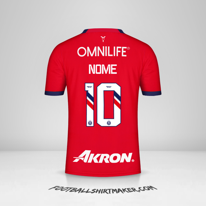 Maglia Guadalajara 2023/2024 -  nome - 10